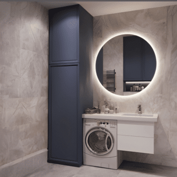 Bright Round LED Mirrors for Bathroom Perfection