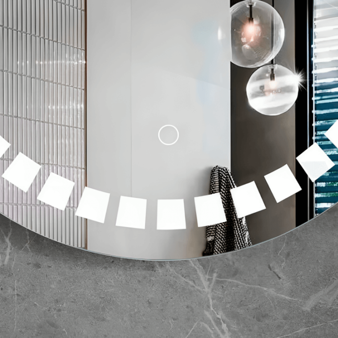 Round LED Mirrors Perfect for Modern Vanity Spaces