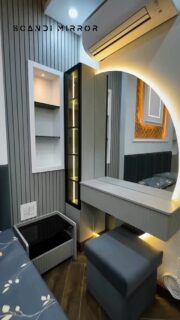 Así es como transformamos un espacio común en uno exclusivo totalmente personalizado 

#scandimirror_do #iluminaciónled #espejo #fabricantedeespejos #espejosled