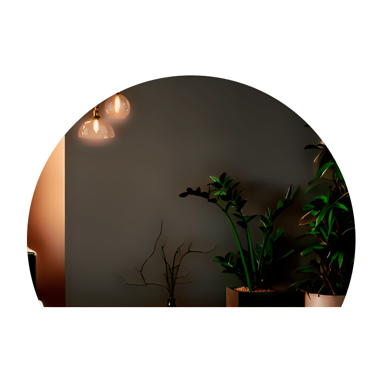 Reflektion med sitt eget ljus: Unika LED-speglar